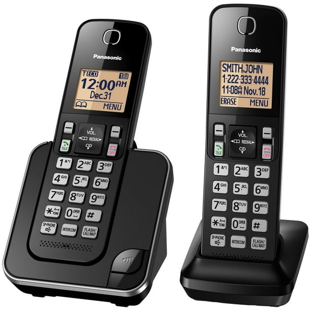 Panasonic Digital Cordless Phone System with 2 Handsets - Walmart.ca